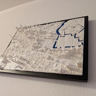Mô hình phong cảnh Tokyo (phiên bản phóng to)