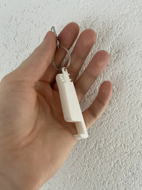 Giá đỡ điện thoại/máy tính bảng móc khóa di động (Click in Place) - Image 2