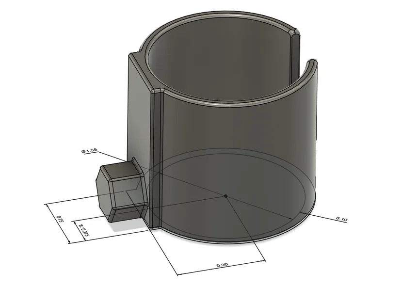 Giá treo bình xịt 38mm cho hệ thống Honeycomb Storage Wall HSW - Image 3