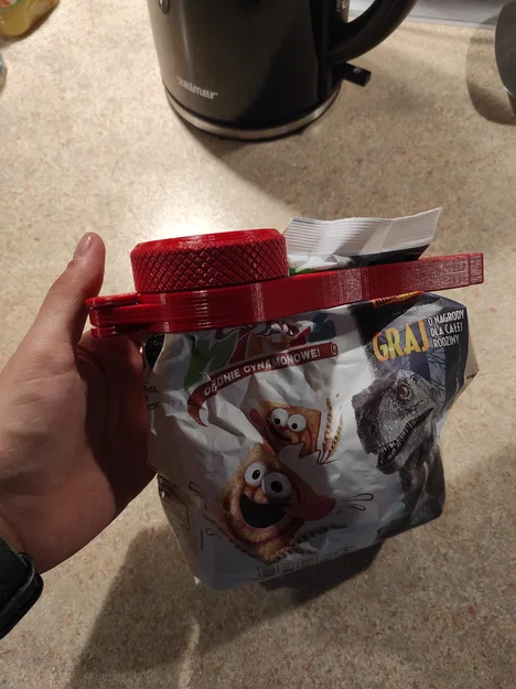 Kẹp Miệng Túi Cỡ Lớn Có Nắp Vặn (Big Bag Clip with screw on cap) - Image 3