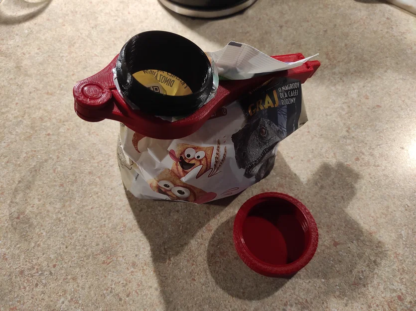 Kẹp Miệng Túi Cỡ Lớn Có Nắp Vặn (Big Bag Clip with screw on cap) - Image 4