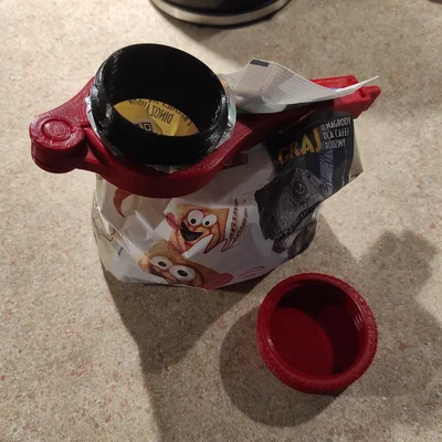 Kẹp Miệng Túi Cỡ Lớn Có Nắp Vặn (Big Bag Clip with screw on cap)