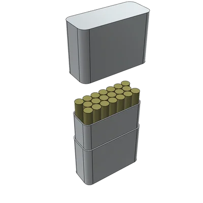 Hộp đựng thuốc lá (Cigarette Box/Cigarette Case) dễ in