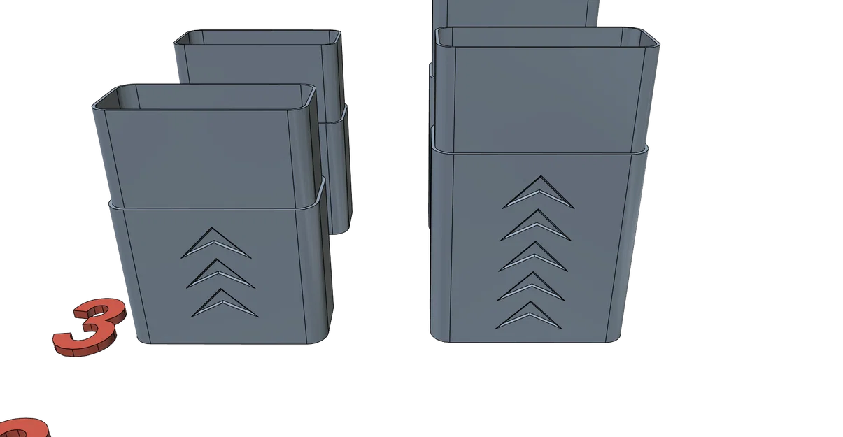 Hộp đựng thuốc lá (Cigarette Box/Cigarette Case) dễ in - Image 6