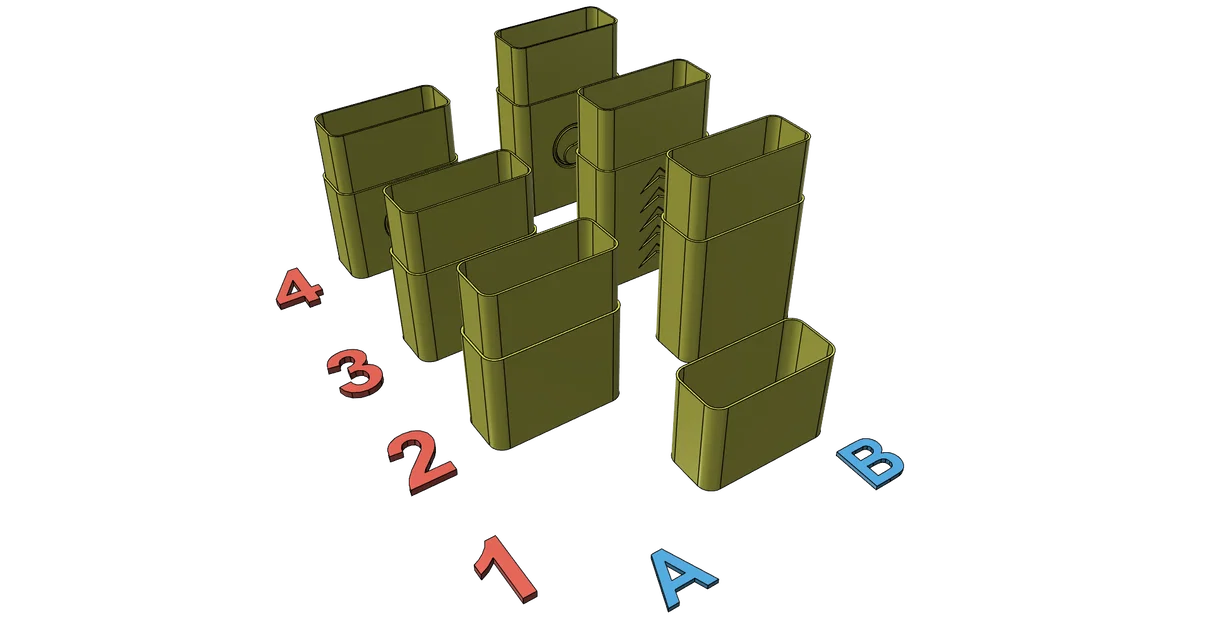 Hộp đựng thuốc lá (Cigarette Box/Cigarette Case) dễ in - Image 8