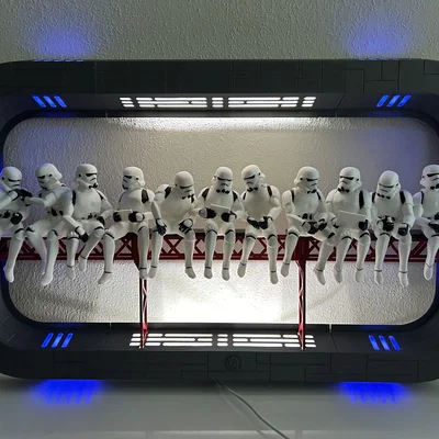 Diorama treo tường Star Wars hoặc khung hình