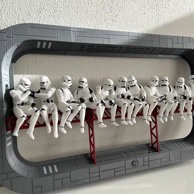 Diorama treo tường Star Wars hoặc khung hình