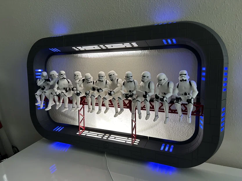 Diorama treo tường Star Wars hoặc khung hình - Image 8