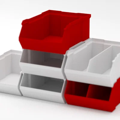 Khay Đựng Đồ Đa Năng Xếp Chồng (Stackable Box) Cho Bàn Làm Việc