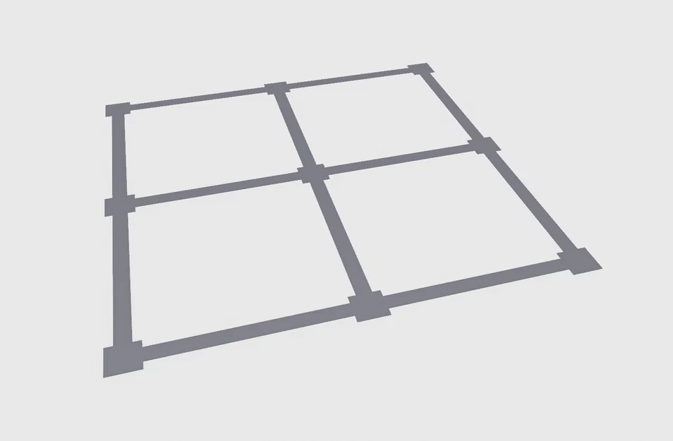 File test độ phẳng bàn in 3D 300x300mm (Bed Mesh Test) - Image 1