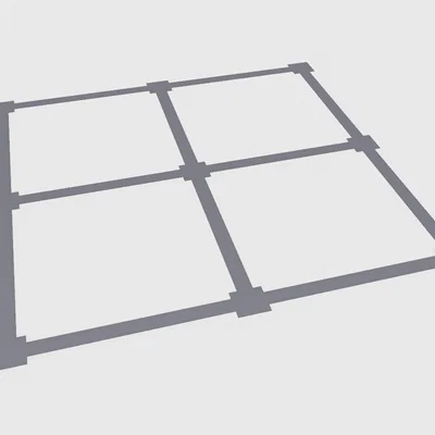 File test độ phẳng bàn in 3D 300x300mm (Bed Mesh Test)