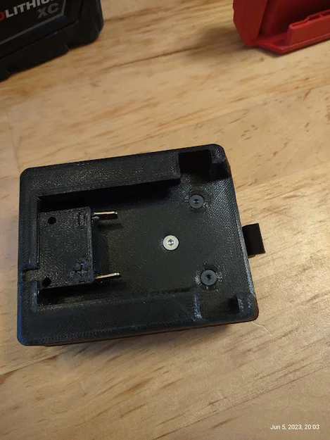 Adapter pin Milwaukee M18 sang dụng cụ Harbor Freight Bauer 20V - Image 3
