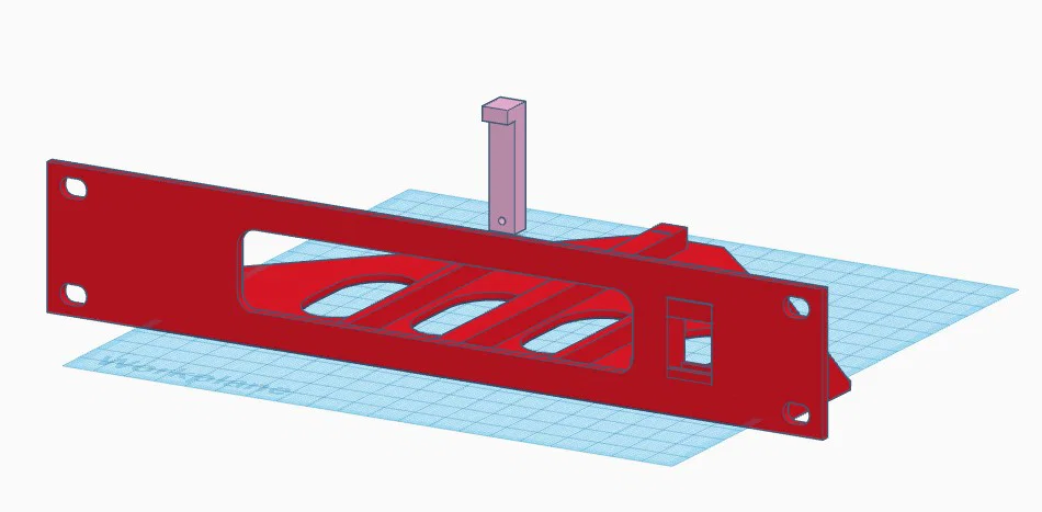 Giá đỡ rack 10 inch cho Unifi Cloud Key Gen2 (Rack Mount) - Image 3
