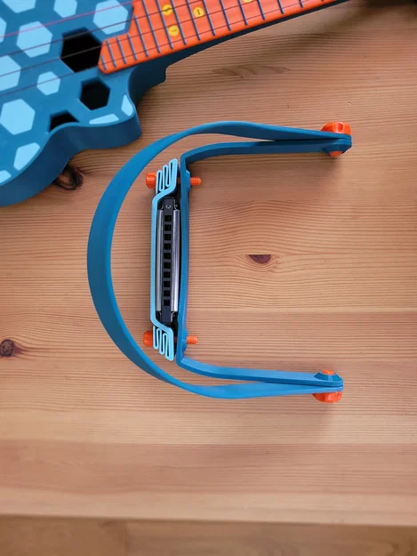 Giá đỡ Harmonica (Harmonica holder) in 3D - Image 3