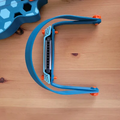 Giá đỡ Harmonica (Harmonica holder) in 3D
