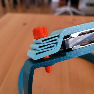 Giá đỡ Harmonica (Harmonica holder) in 3D