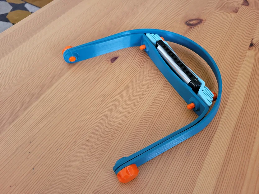 Giá đỡ Harmonica (Harmonica holder) in 3D - Image 5
