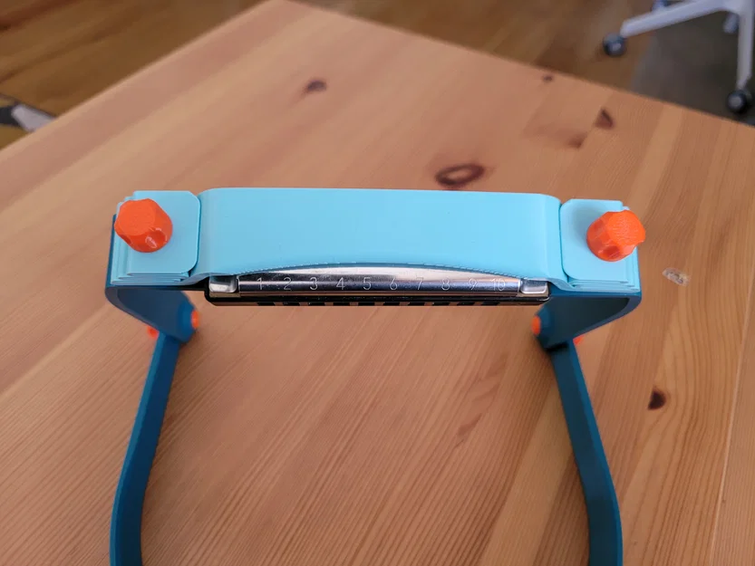 Giá đỡ Harmonica (Harmonica holder) in 3D - Image 11