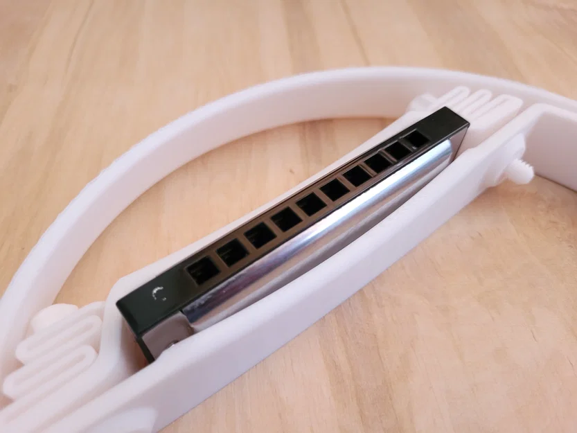 Giá đỡ Harmonica (Harmonica holder) in 3D - Image 15