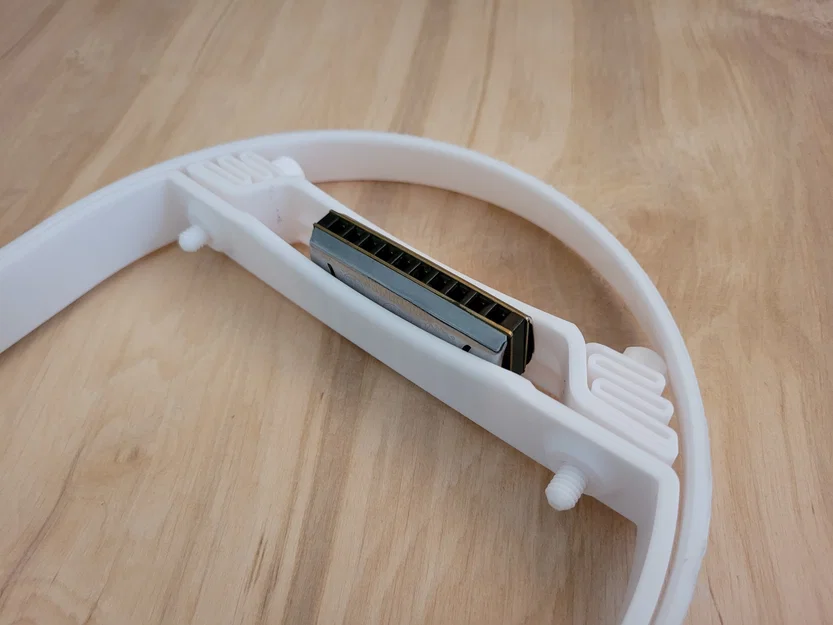 Giá đỡ Harmonica (Harmonica holder) in 3D - Image 18
