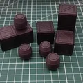 Mô hình thùng gỗ TTRPG - Phụ kiện trang trí bàn chơi game - Thumbnail 1