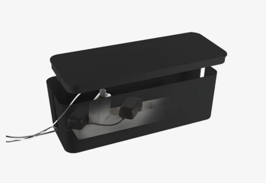 Hộp đựng giấu dây điện (Cable Box) in 3D giúp góc làm việc gọn gàng - Image 1