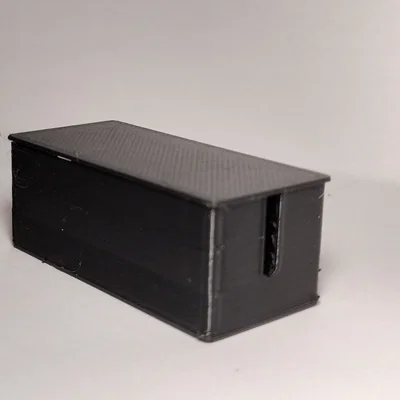 Hộp đựng giấu dây điện (Cable Box) in 3D giúp góc làm việc gọn gàng