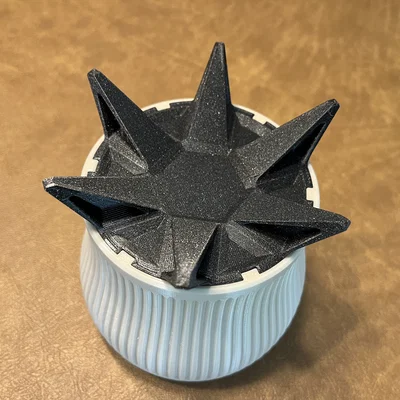 Chậu cây 3D với chân đế rời thiết kế hiện đại
