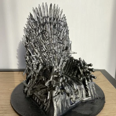 Mô hình Iron Throne (Ngai Sắt) 3D tuyệt đẹp cho fan Game of Thrones