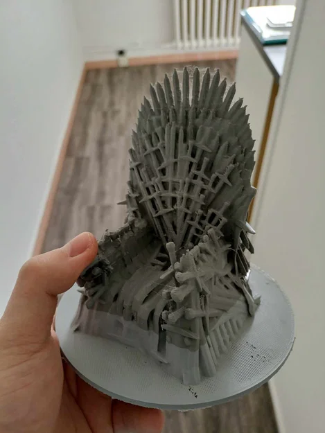 Mô hình Iron Throne (Ngai Sắt) 3D tuyệt đẹp cho fan Game of Thrones - Image 2