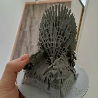Mô hình Iron Throne (Ngai Sắt) 3D tuyệt đẹp cho fan Game of Thrones