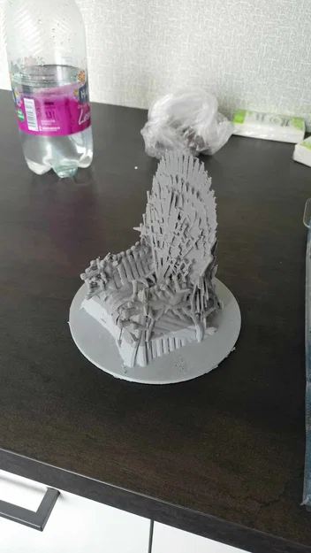 Mô hình Iron Throne (Ngai Sắt) 3D tuyệt đẹp cho fan Game of Thrones - Image 3