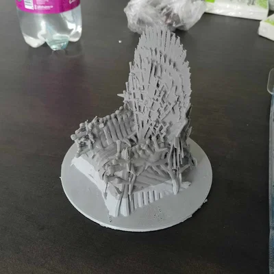 Mô hình Iron Throne (Ngai Sắt) 3D tuyệt đẹp cho fan Game of Thrones