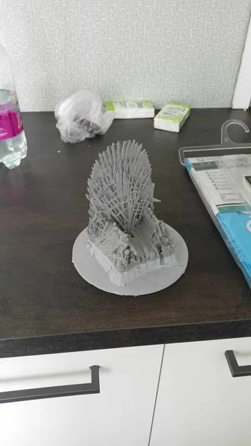 Mô hình Iron Throne (Ngai Sắt) 3D tuyệt đẹp cho fan Game of Thrones - Image 4