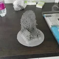 Mô hình Iron Throne (Ngai Sắt) 3D tuyệt đẹp cho fan Game of Thrones - Thumbnail 4