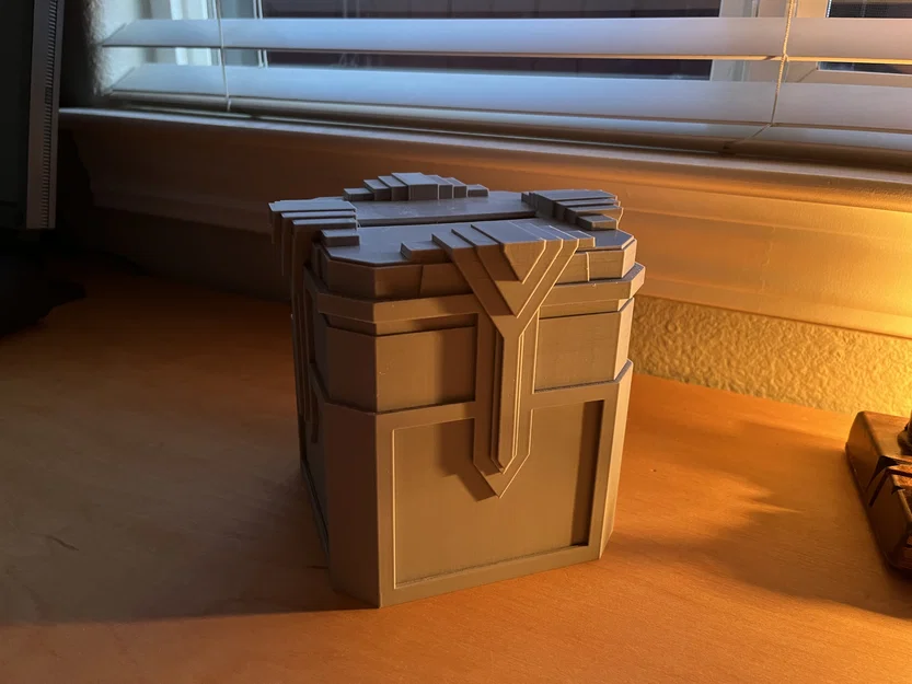 Nắp hộp khăn giấy Art Deco - Image 1