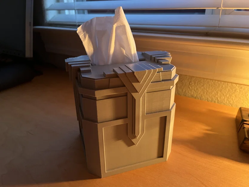 Nắp hộp khăn giấy Art Deco - Image 2