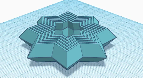 Mẫu Fidget Star - Đồ chơi giảm căng thẳng in 3D đơn giản - Image 1