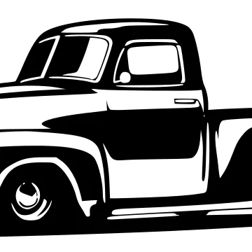 Mô hình xe tải cổ điển Mỹ - Old American Truck độc đáo cho in 3D