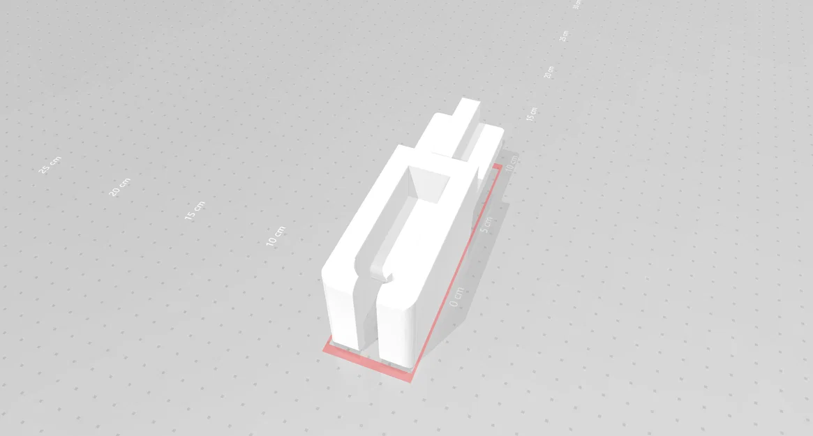 Thanh cân bằng stabilizer cho Razer Huntsman Mini in 3D - Image 1