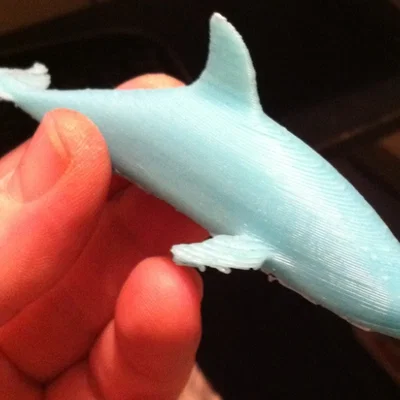 Mô hình cá heo 3D (Dolphin) đẹp mắt dành cho in 3D