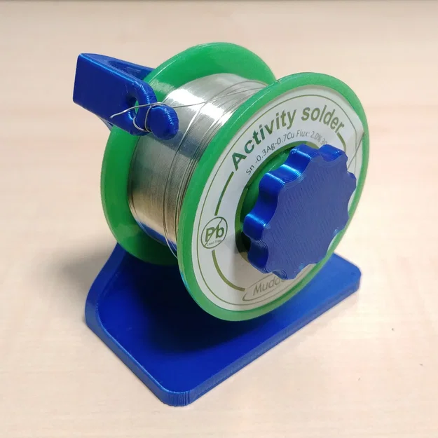 Giá đỡ cuộn thiếc hàn dạng tham số (Parametric Solder Spool Holder) - Image 1
