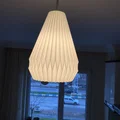 Chao đèn treo 3D (Lamp Shade #1) phong cách xếp ly thanh lịch - Thumbnail 1
