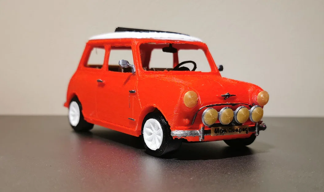 Mô hình xe Mini Cooper Classic Sport tỷ lệ 1:24 in 3D - Image 1