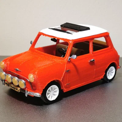 Mô hình xe Mini Cooper Classic Sport tỷ lệ 1:24 in 3D