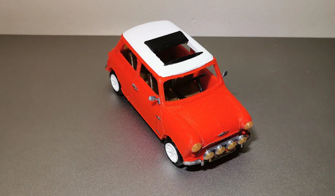 Mô hình xe Mini Cooper Classic Sport tỷ lệ 1:24 in 3D - Image 5