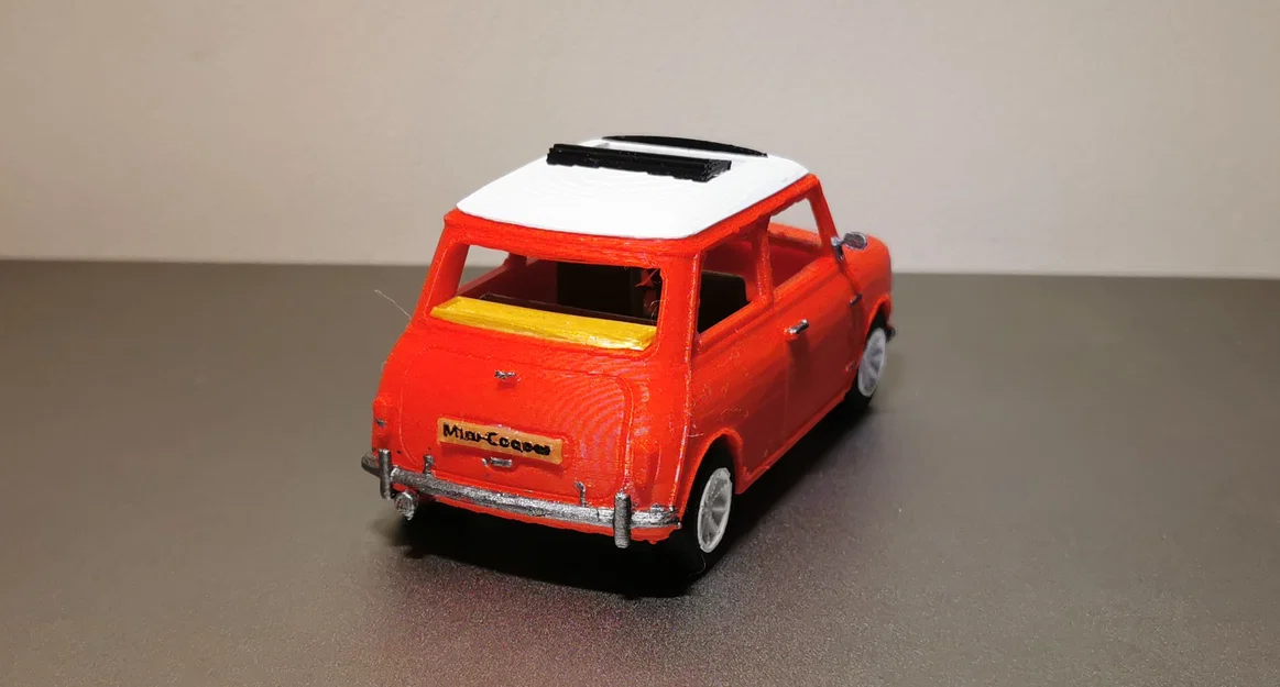 Mô hình xe Mini Cooper Classic Sport tỷ lệ 1:24 in 3D - Image 8