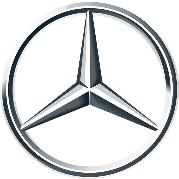 Mô hình 3D logo Mercedes-Benz sang trọng cho fan xe hơi - Image 1