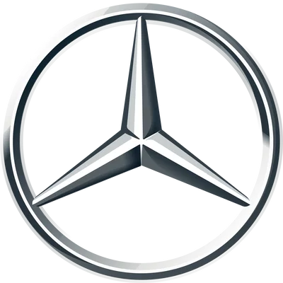 Mô hình 3D logo Mercedes-Benz sang trọng cho fan xe hơi