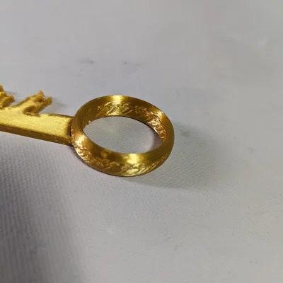 Mẫu in 3D đánh dấu trang sách Lord of the Rings chắc chắn